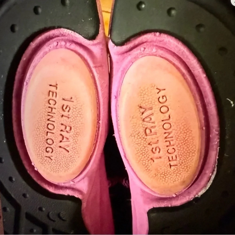 Vionic Black and Pink Maryjane Athletic Shoes‎